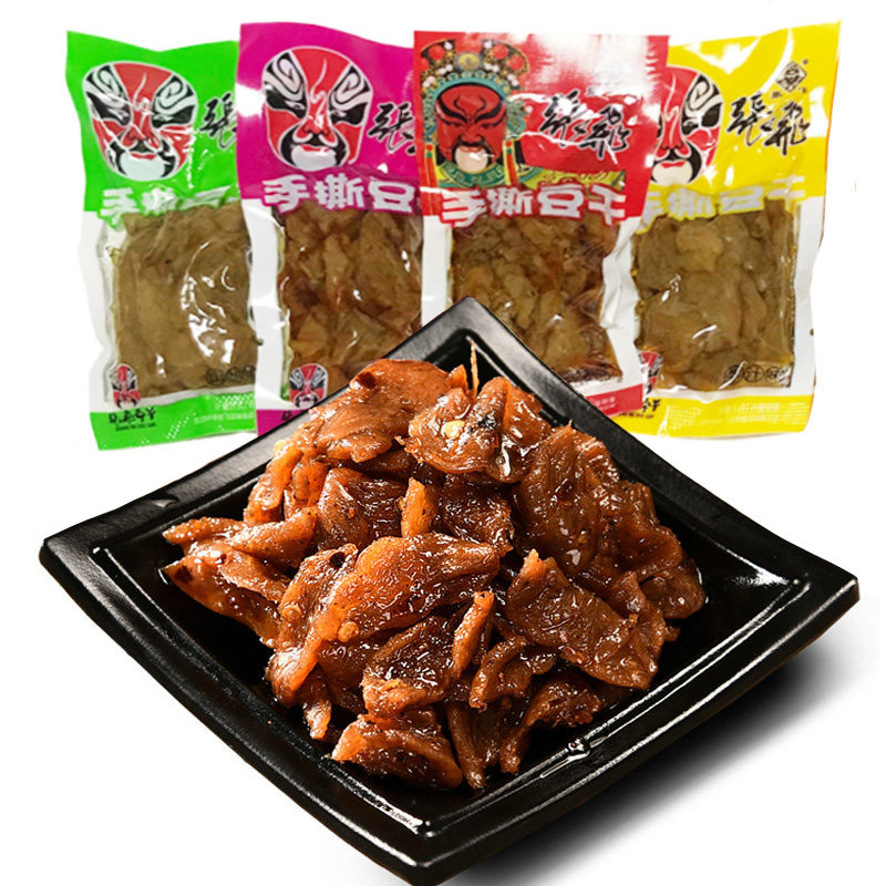 四川特产张飞手撕豆干500g多味麻辣混装零食豆腐干素肉零食小吃