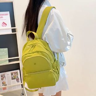 2026质量好便携水杯伞插位小巧游玩糖果色男女双肩背大学生小书包