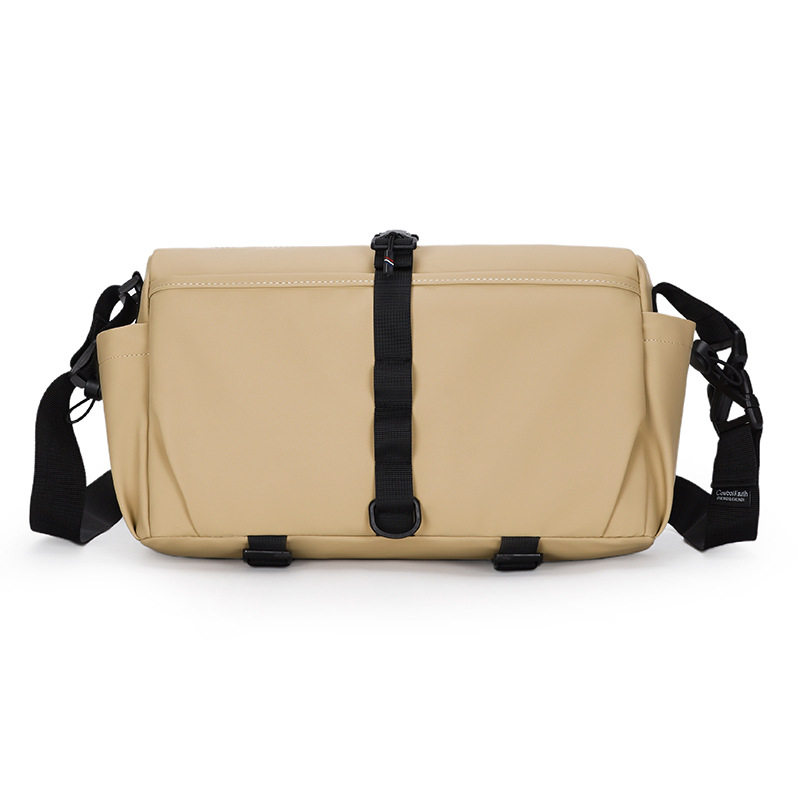 2026外出逛街旅游枕头形波士顿包男式水杯位单肩斜挎杂志平板伞包