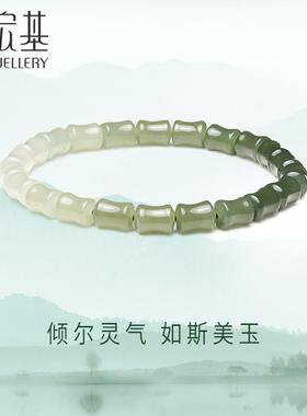 和田玉手链手串国风新中式手饰