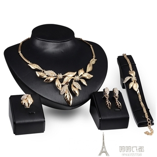 欧美新娘项链饰品women necklaces earring bracelet Jewelry