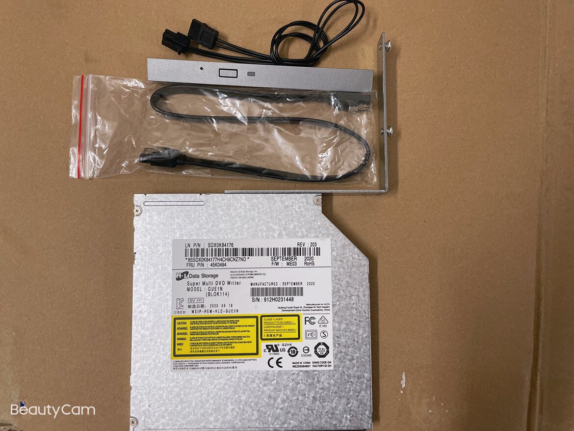 联想T4900K超薄DVD刻录光驱 T4900K光驱 配线 光驱托架 面板