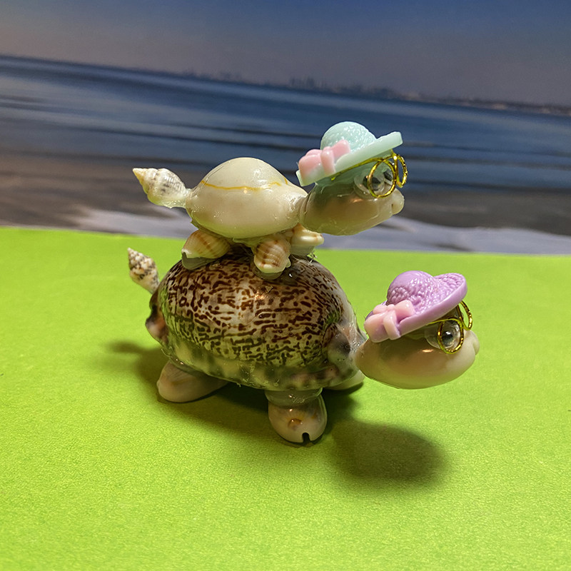 天然海螺贝壳工艺品手工二代乌龟母子龟博士龟礼品小动物摆件地摊,家居饰品,海螺/贝壳/珊瑚,淘宝优惠券,粉丝福利购,淘宝优惠卷