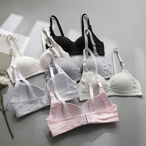 无钢圈文胸内衣显女聚拢24周岁16-18-大胸高中生小胸薄款简约,女士内衣/男士内衣/家居服,少女文胸,淘宝优惠券,粉丝福利购,淘宝优惠卷