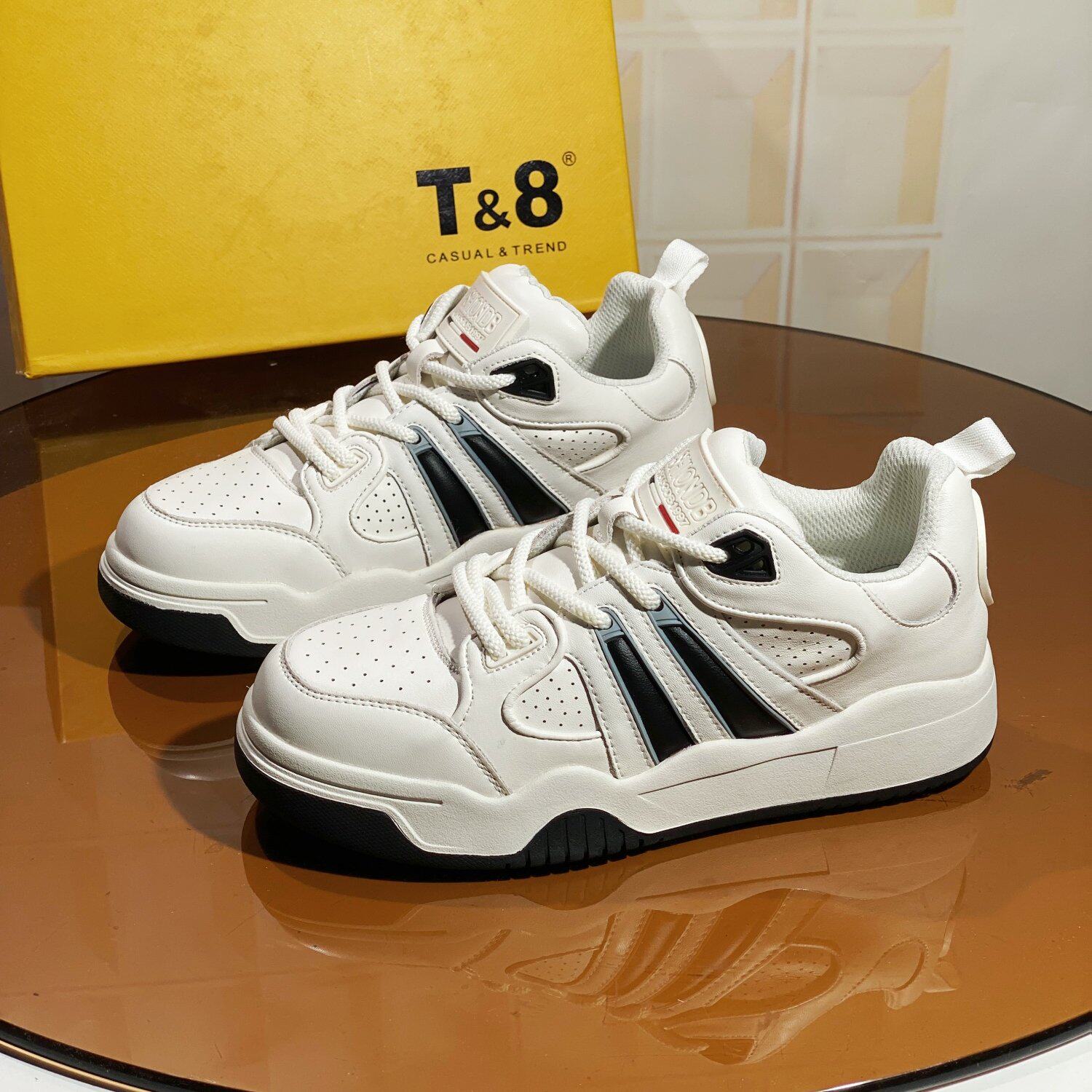 631021G273374清仓T8撤柜断码捡漏老爹鞋休闲鞋小白鞋运动鞋撞色