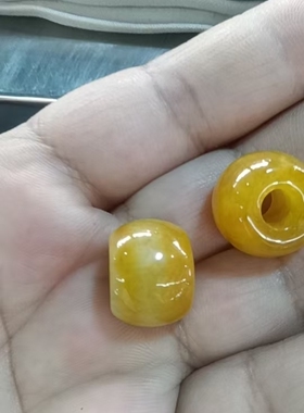 黄翡色路路通色泽浓郁冰润通透财源滚滚事事通顺男女款玉石吊坠