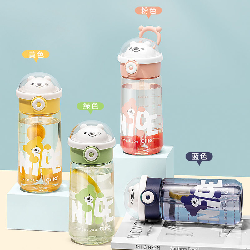 希乐星际熊熊吸管盖吸嘴