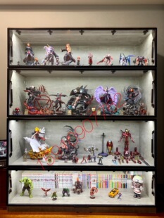 定做模型柜手办柜gk展示柜乐高玩具柜二次元兵人柜火影龙珠系列柜