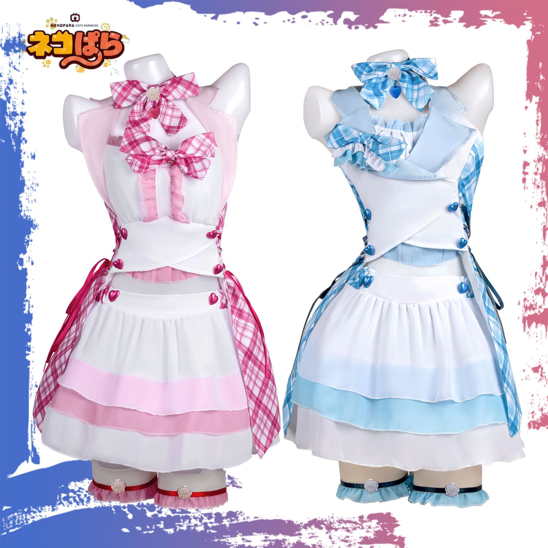 猫娘乐园打歌服cos服巧克力与香子兰女仆装动漫cosplay服装