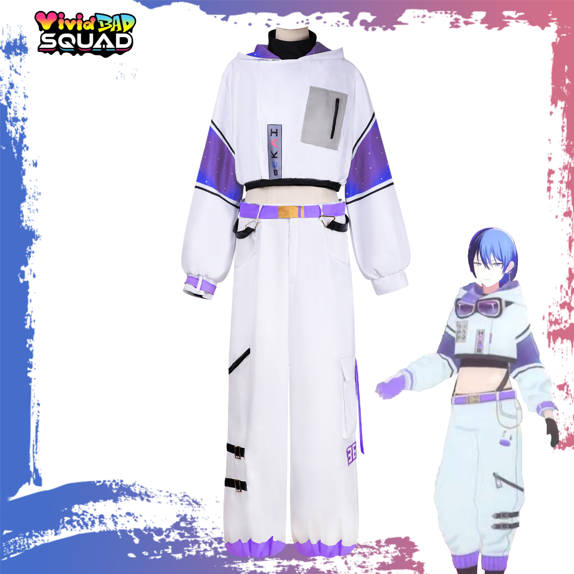 世界计划缤纷舞台cos服feat二次元动漫服青柳冬弥cosplay服装