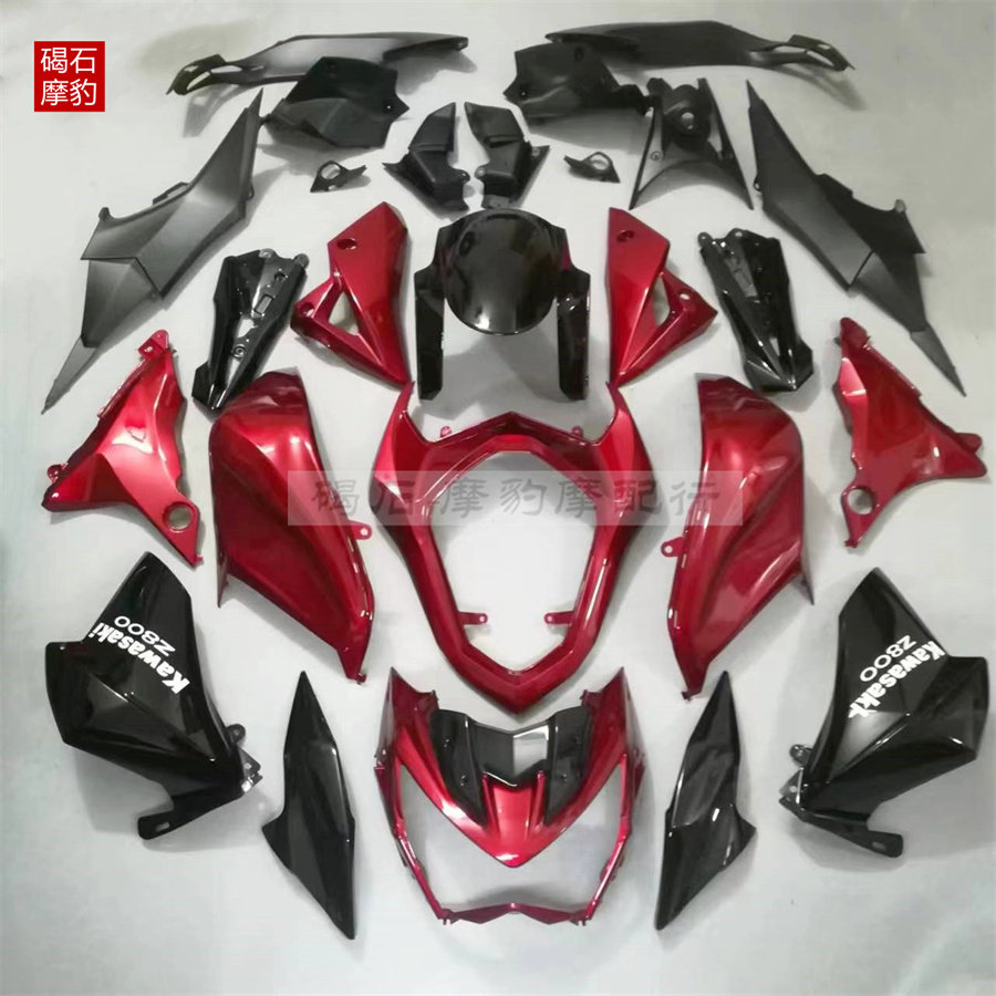 适用川崎Z80013-16款外壳喷漆板