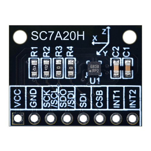 SC7A20H  D档芯片 IIC SPI 通讯 三轴 加速度 传感器 模块 SC7A20