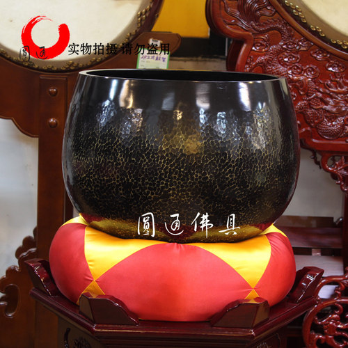 圆通佛具寺庙18寸台湾加厚铜磬