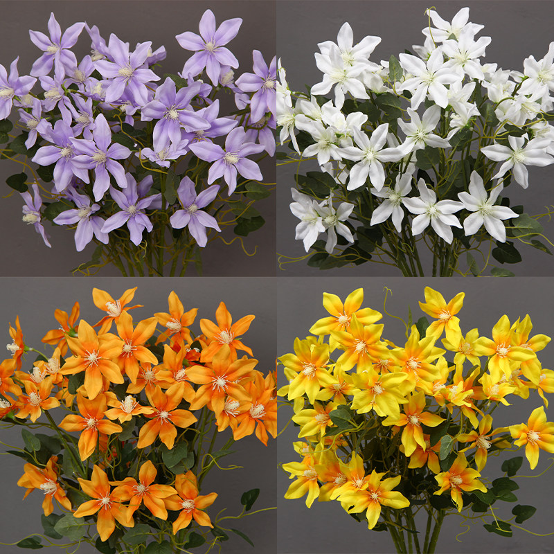 香雪兰仿真花绢布婚礼装饰花材