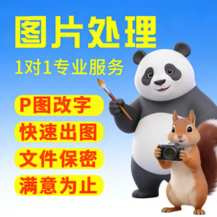 专业p图修图ps无痕改PDF文数字去水印快速在线扣批扫描截图片处理