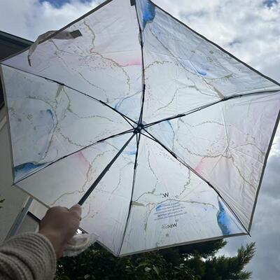 现货日本本土wpc福袋雨伞遮阳伞伞套 三件套 弯把