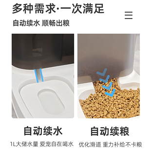 猫咪饮水机狗狗自动喂食器狗喂水小猫喝水流动水猫碗狗盆宠物用品