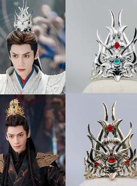 长月烬明同款古风男士发冠