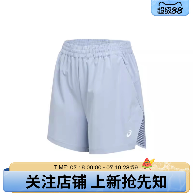 优购Asics亚瑟士女子跑步运动休闲短裤2012D261-400