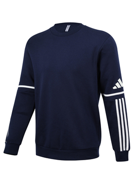 优购adidas阿迪达斯男子SQ25 SW CREW针织运动卫衣JM3547