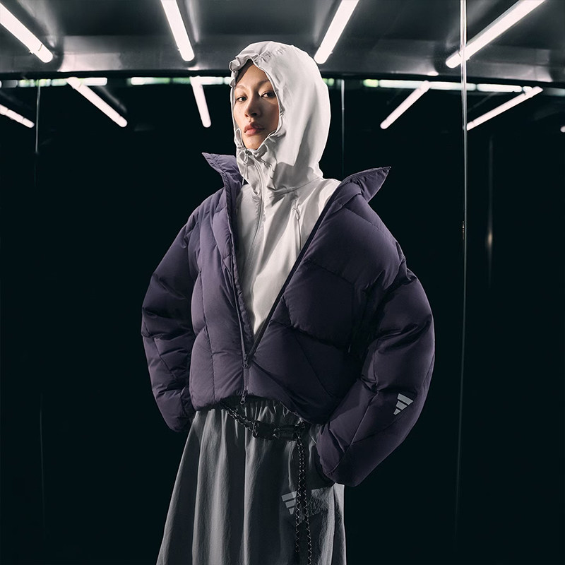 优购adidas阿迪达斯女子FOS运动休闲保暖羽绒服外套KH1471