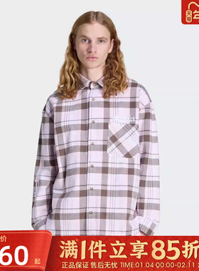 优购adidas阿迪达斯三叶草男子运动休闲长袖衬衫KG6452