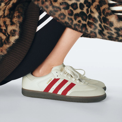 adidas阿迪达斯三叶草男女鞋SAMBA德训鞋板鞋运动休闲鞋IH6815