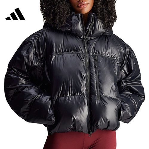 优购adidas阿迪达斯女子aSMC SHORT PUF厚运动棉服IW9842