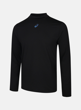 优购Asics亚瑟士男子运动休闲长袖T恤2011D470-001