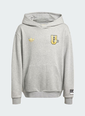 优购adidas阿迪达斯儿童MUFC VRCT HD Y针织连帽运动卫衣JZ4058