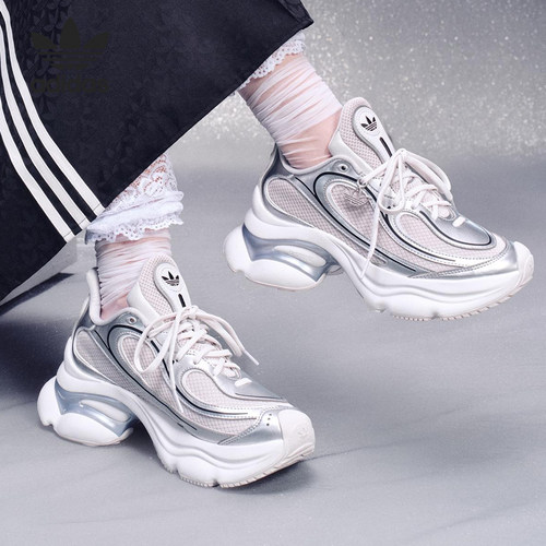 优购adidas阿迪达斯三叶草男女鞋OZVENUZ老爹鞋运动休闲鞋KI0557