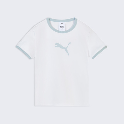 优购puma彪马女子上衣PPG SS TEE ringer运动休闲短袖T恤63747102