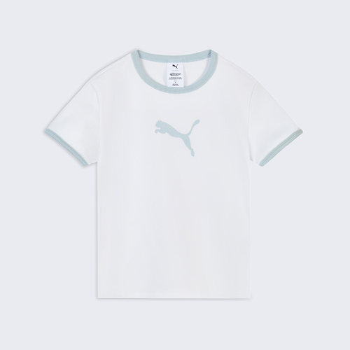优购puma彪马女子上衣PPG SS TEE ringer运动休闲短袖T恤63747102