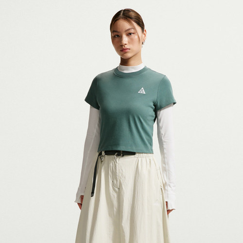 优购NIKE耐克女子AS ACG DF FITTED运动休闲短袖T恤II7284-382