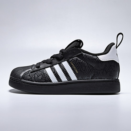 adidas阿迪达斯三叶草婴童鞋SUPERSTAR贝壳头板鞋休闲鞋LM5373