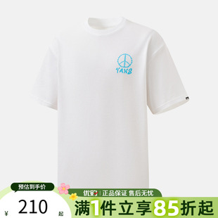 TEE运动休闲短袖 T恤VN000TMSJVY 优购VANS范斯男子上衣PEACE