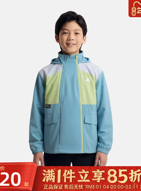 优购adidas阿迪达斯大童JK WV URBAN JKT运动健身夹克外套KG5949
