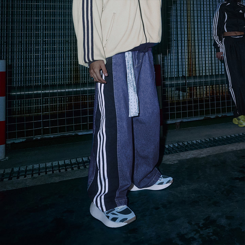 优购adidas阿迪达斯三叶草男子DENIM W PANT运动休闲长裤KC2636
