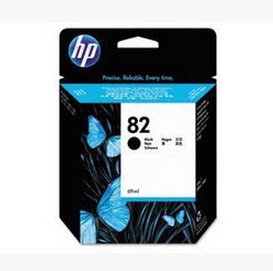 原装 hp82号墨盒 原装ch565a黑色 Designjet 510 绘图仪墨盒
