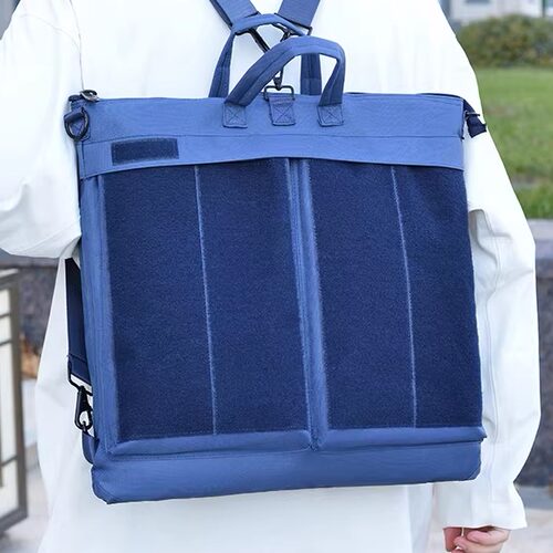 大容量多功能飞行员头盔包拎包手提包绿色作业包单肩背包新式登机