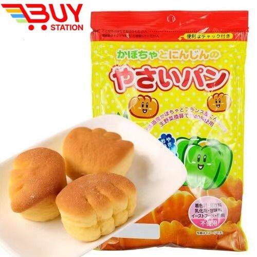香港Canemas10个月起蔬菜低脂小麦面包无添加辅食营养早餐零食45g