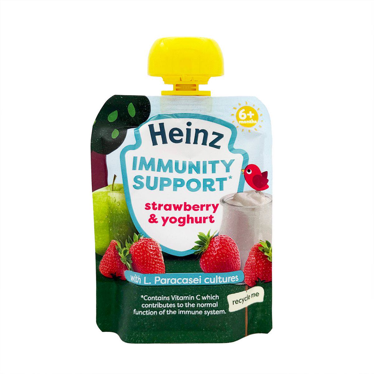 进口亨氏草莓(Strawberry)提升免疫力(Immunity Support)婴儿乳酪