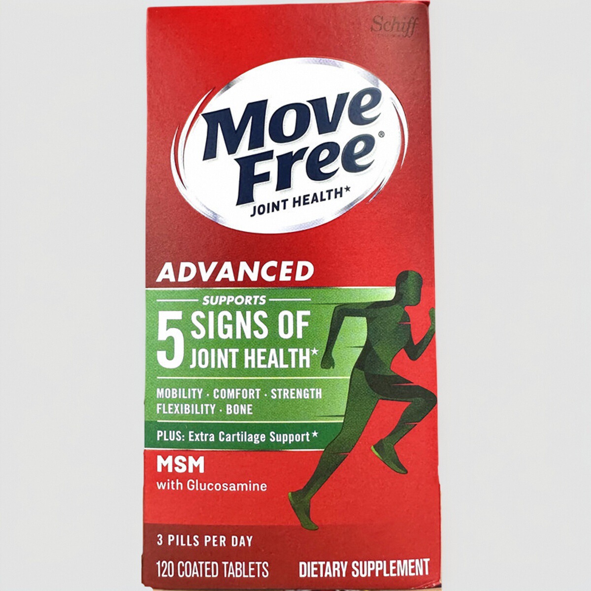 MoveFree益节维骨力120粒氨糖