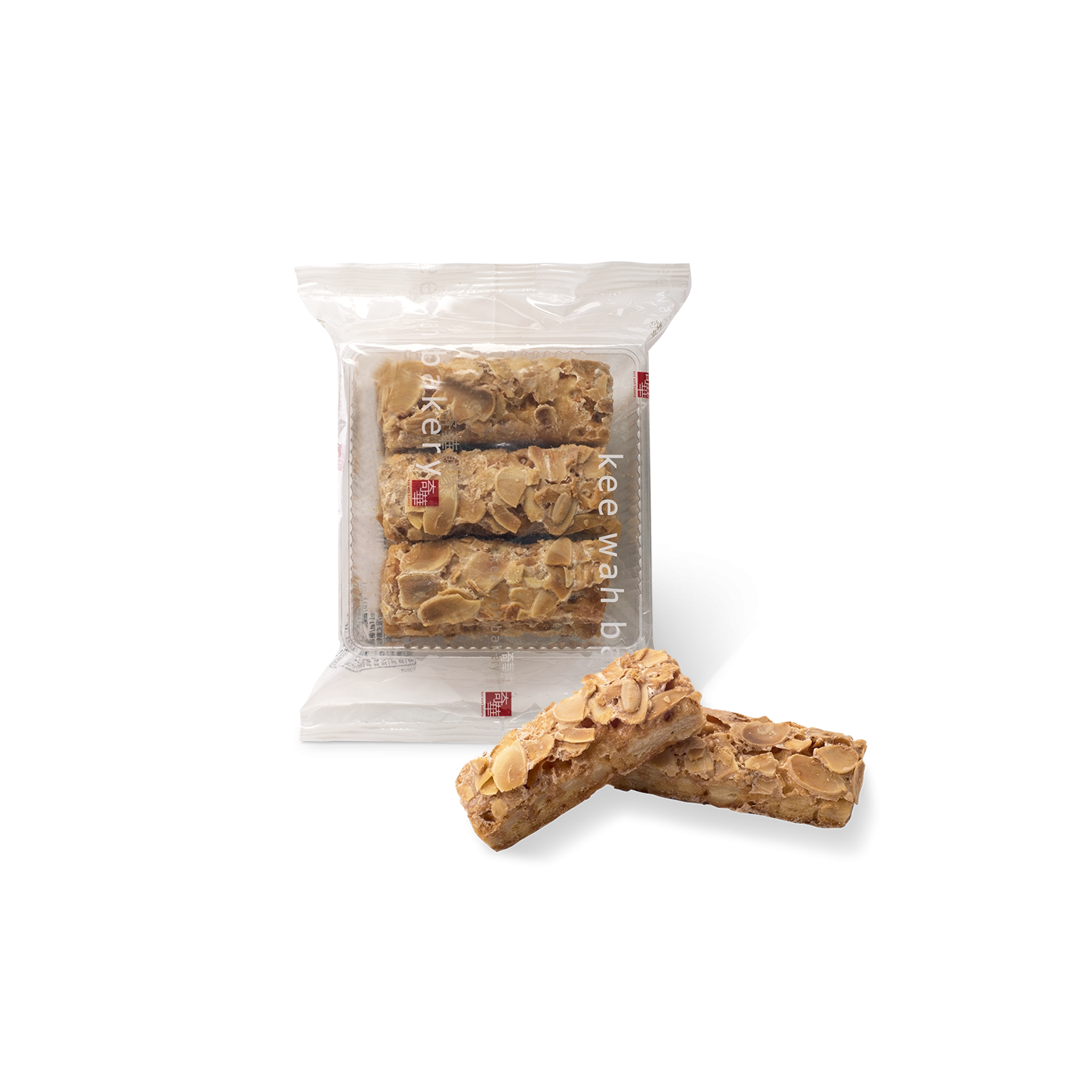 奇华杏仁条6件装休闲小吃香酥杏仁糕点袋装下午茶点心网红爆款版