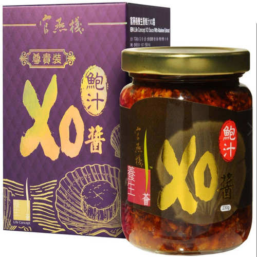 海鲜调味料官燕栈鲍汁XO酱230g即食海鲜酱料港式风味调味品