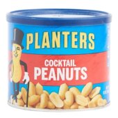 特选美国进口PLANTERS绅士牌 鸡尾酒花生340克炒货下酒休闲零食