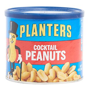 特选美国进口PLANTERS绅士牌 - 鸡尾酒花生340克炒货下酒休闲零食