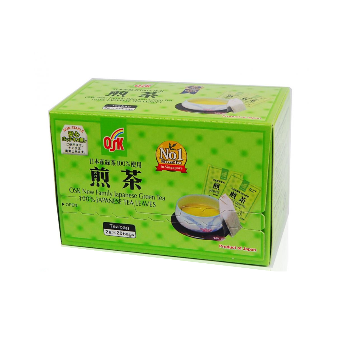 小谷谷粉家庭装绿茶茶包茶叶