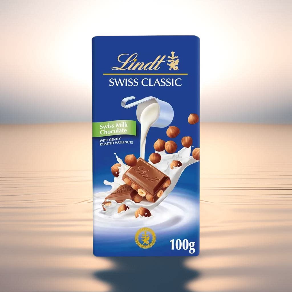 香港进口网红新年礼盒节日送礼牛奶榛子朱古力100克