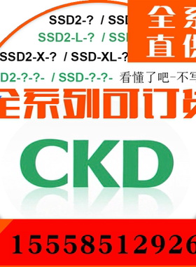 CKD 氣缸SSD2-L-X-M-12-5-10-15-20-25-32-40-T0H-3-5-R-H-D-N-W1